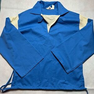 Judy Bond vintage sailor style blue long sleeve top size 14